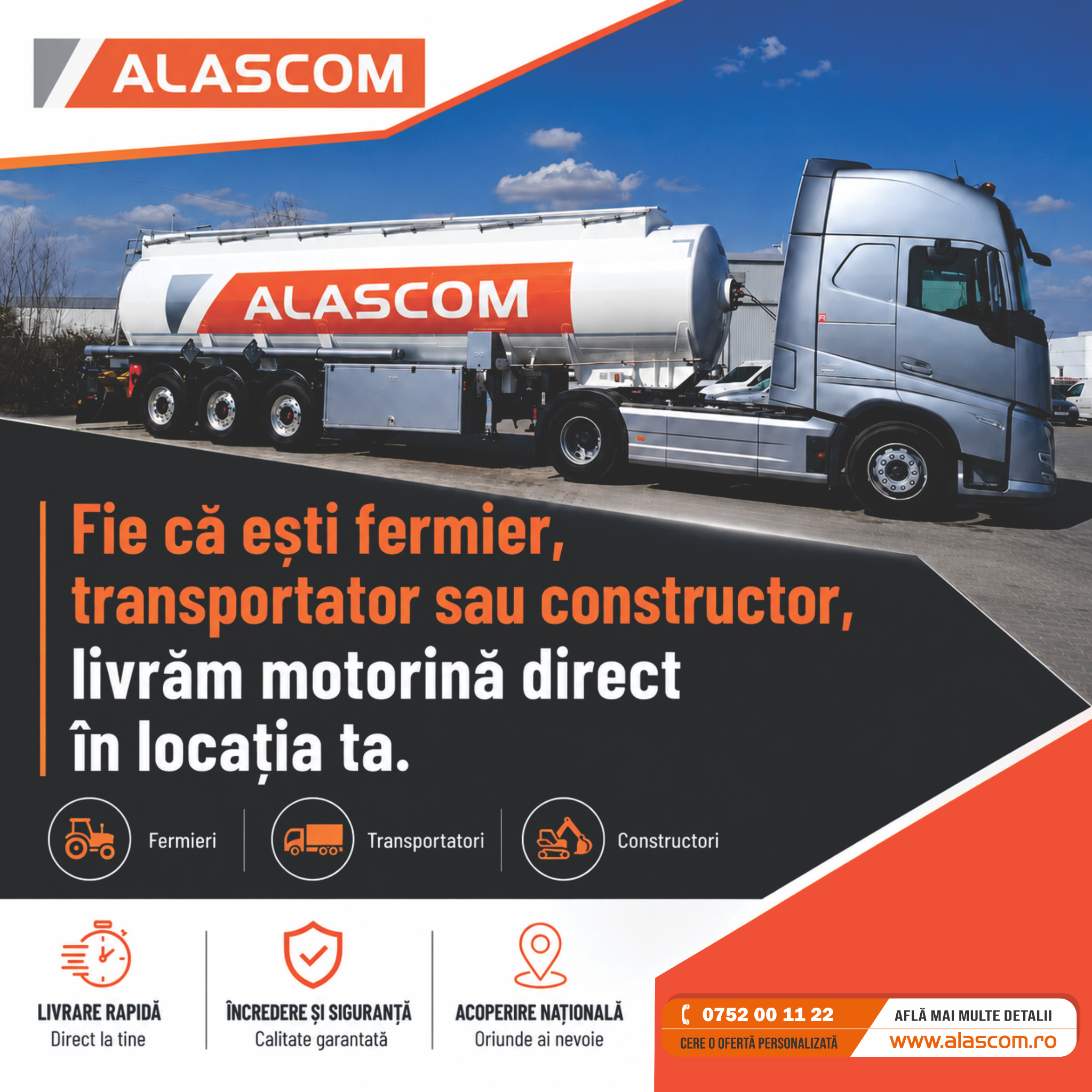 Camion cisternă ALASCOM